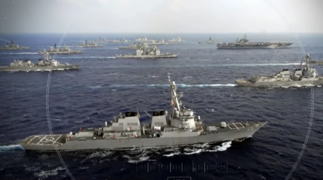 China are una dintre cele mai mari şi moderna flote. FOTO: captură You Tube/US Defense Military