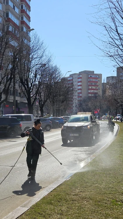 Lucrări de igienizare. FOTO Primăria Sectorului 4