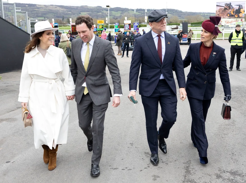 Zara și Mike Tindall alături de Prințesa Eugenie și Jack profimedia 0856632110 jpg