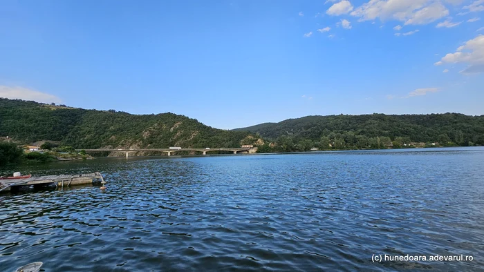 Dunărea la Orșova, unde se afla insula. Foto: Daniel Guță