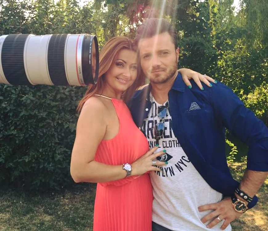 Gabriela Cristea şi Tavi Clonda pregătesc un nou spot publicitar la "Te vreau lângă mine" foto: arhiva personală