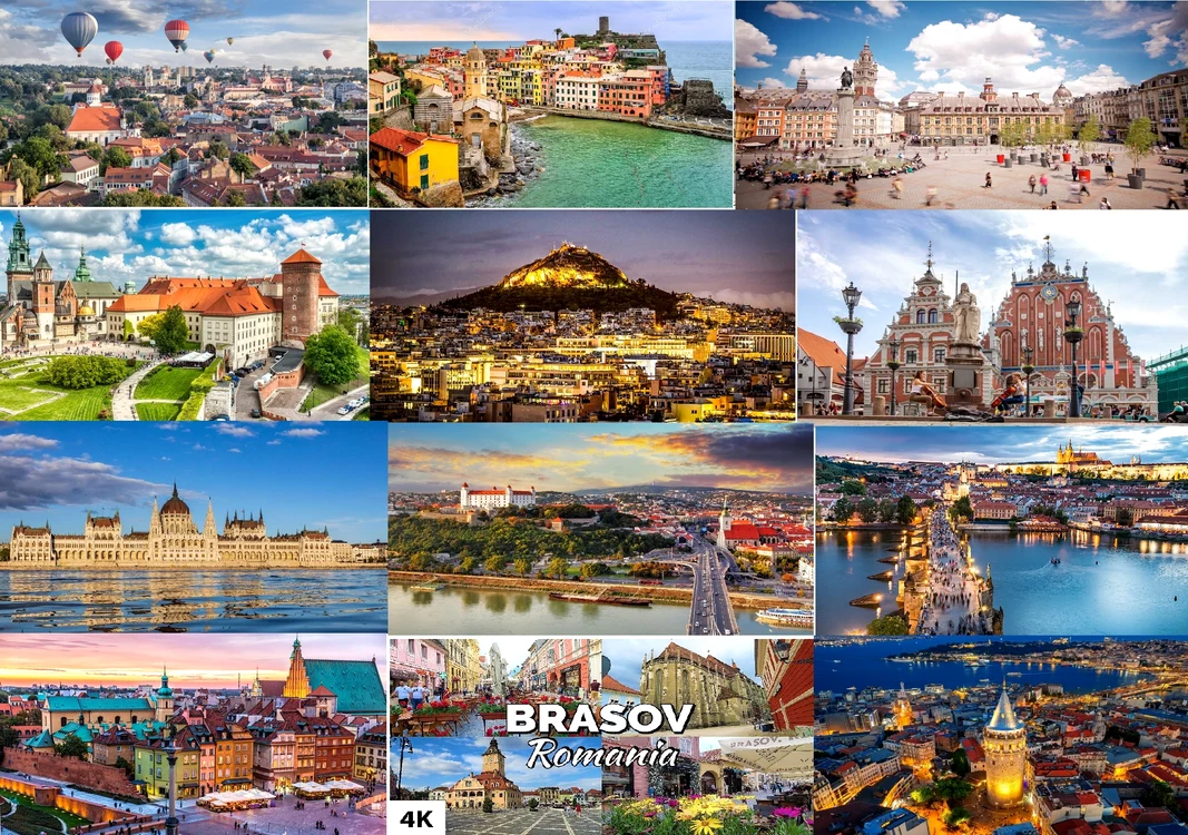 Cele mai ieftine destinații europene pentru un city break în 2024 Colaj