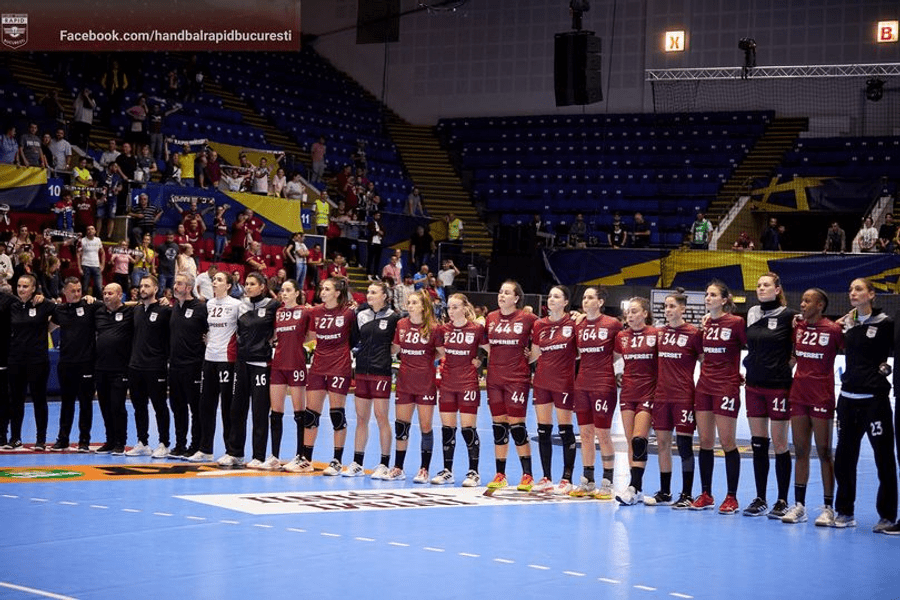 Handbal feminin: Victorie fără emoţii pentru CS Rapid Bucureşti cu Kastamonu