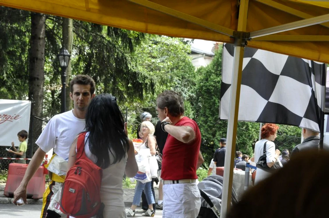 Petre Roman şi Silvia Chifiriuc, la raliul de la Sinaia