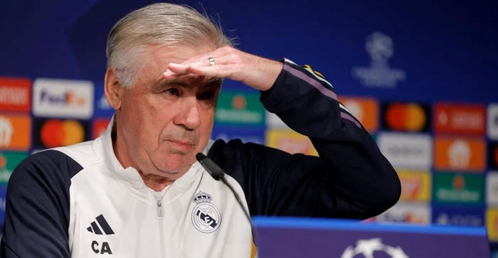 Carlo Ancelotti e convins că Real Madrid va trece repede peste acest eșec. Foto EPA EFE 