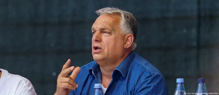 Premierul ungar Viktor Orbán la Băile Tuşnad, în iulie 2025