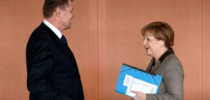 Klaus Iohannis se întâlneşte cu Angela Merkel la Bruxelles FOTO presidency.ro