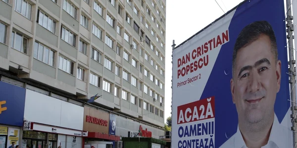 Panouri electorale în Bucureşti pentru alegrile locale din septembrie 2020 FOTO Eduard Enea