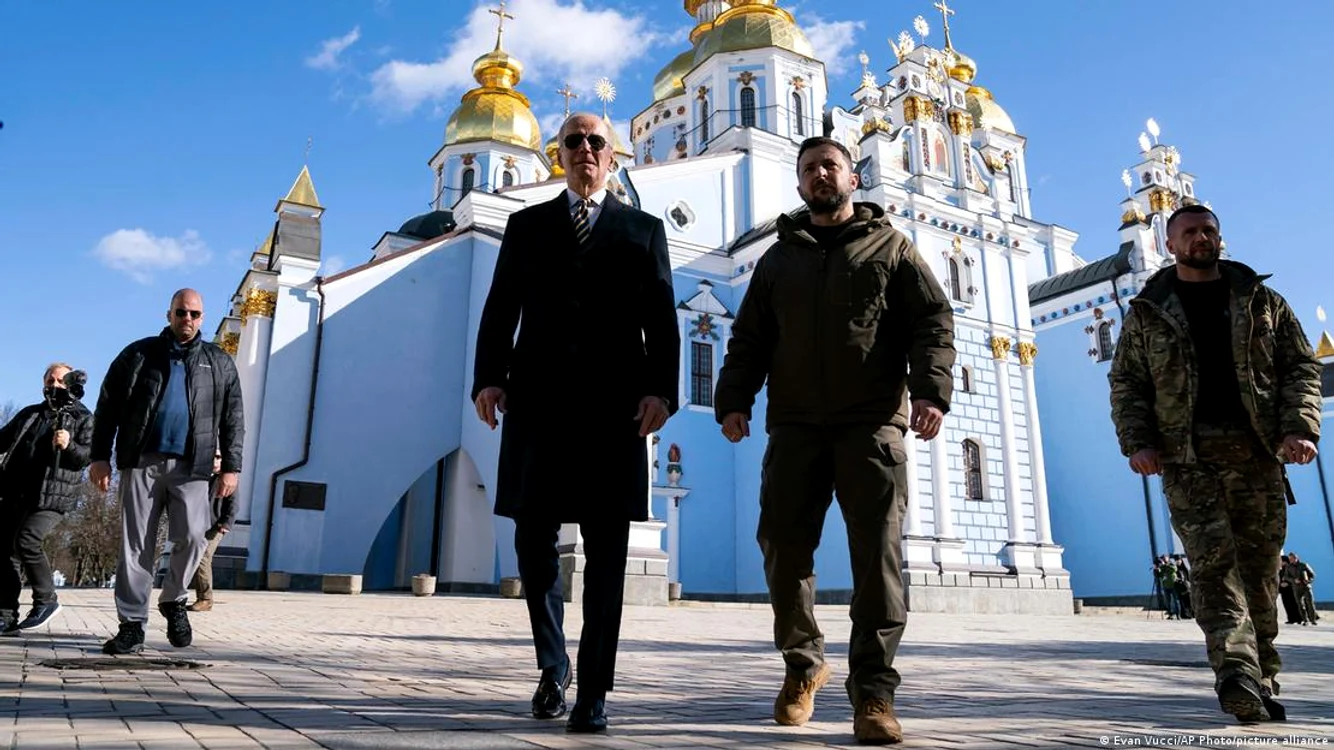 Sprijin militar din partea lui Joe Biden pentru Volodimir Zelenski, dar fără avioane (încă)
