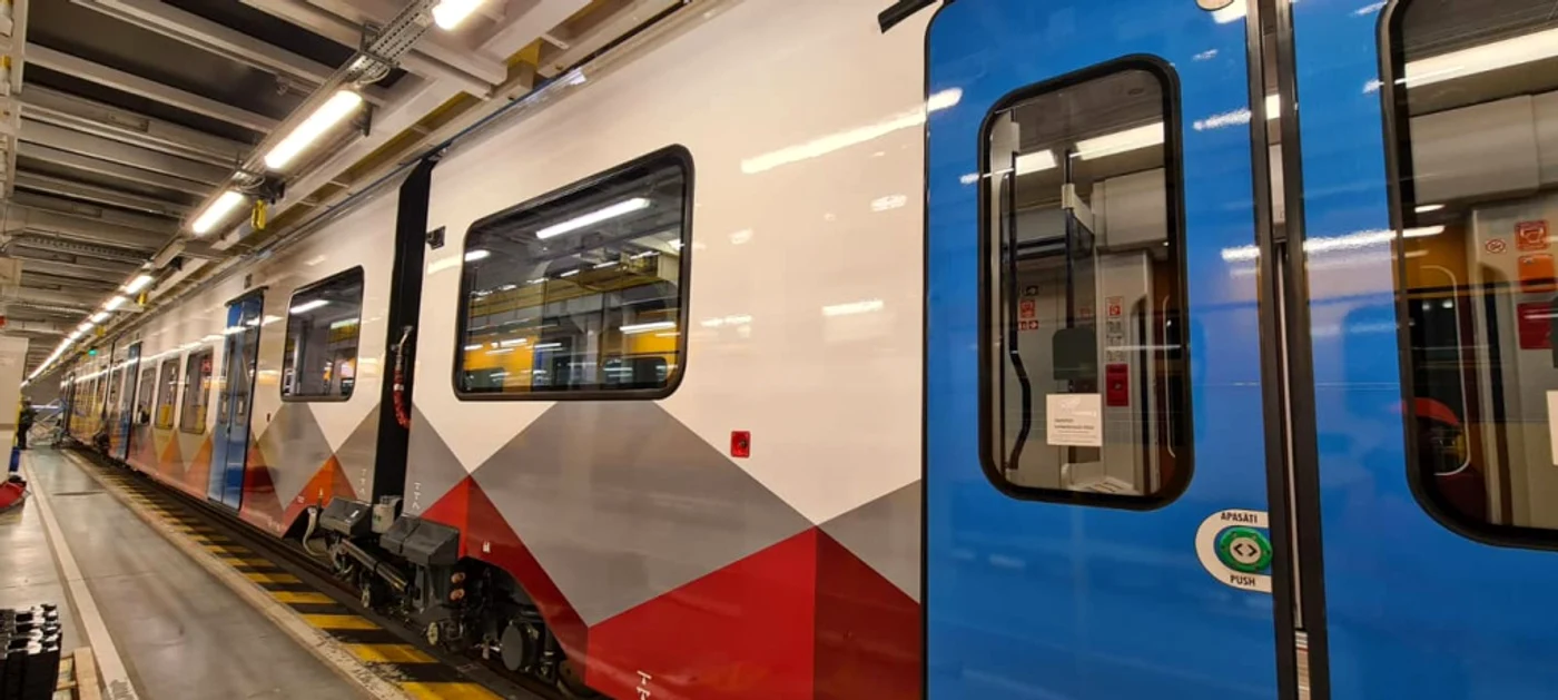 Tren electric produs de Alstom