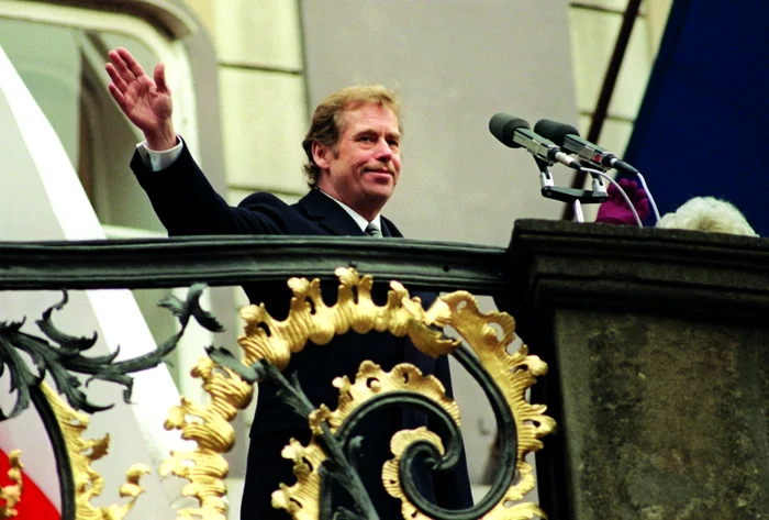 Václav Havel, câştigător în lupta anticomunistă                                          FOTO: AFP/ Lubomir Kotek