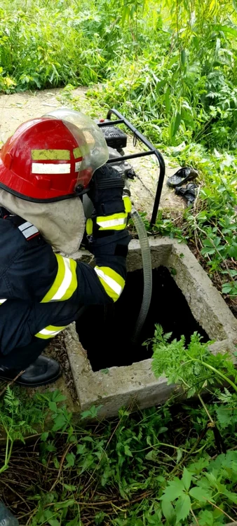Pompierii nu l-au mai putut salva pe ialomiţean FOTO ISU Ialomiţa