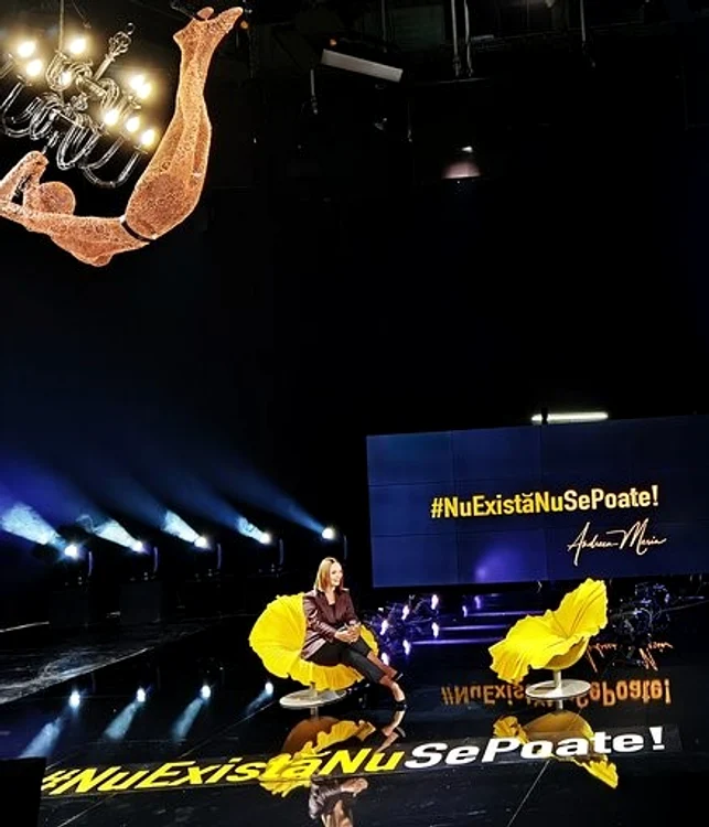 Studioul spectaculos al emisiunii "Nu există nu se poate"