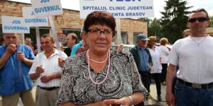 Sanitarii au ajuns să protesteze în stradă pentru salarii decente. Arhivă.