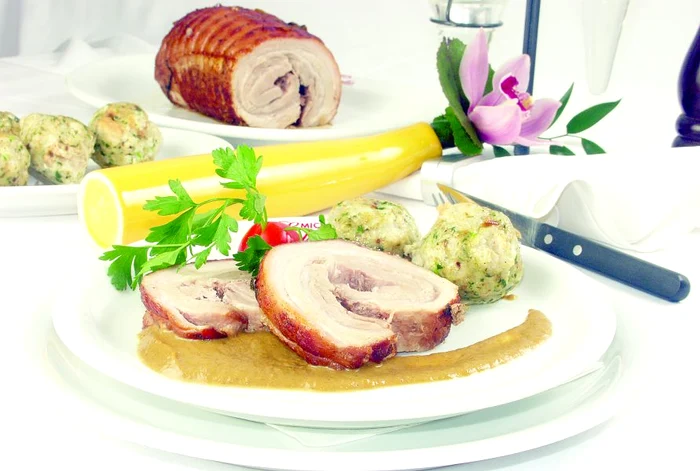 Friptură de porc rulată