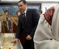 Sfanta Liturgie biserica Sf. Gheorghe Victor Ponta FOTO Mediafax