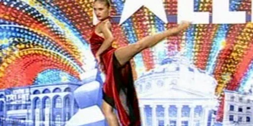 Claudia Tudorache a dansat provocator 