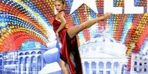 Claudia Tudorache a dansat provocator 