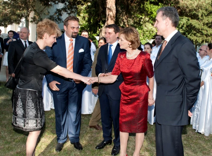 Reînnoirea titlului s-a produs într-o ceremonie restrânsă, la Palatul Elisabeta. FOTO Daniel Angelescu