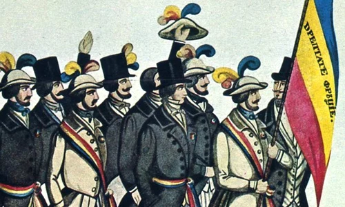 Calendar 29 iulie: 1848   În actualul parc Zăvoi din Râmnicu Vâlcea, a fost intonat pentru prima oară imnul „Deșteaptă te, române” jpeg