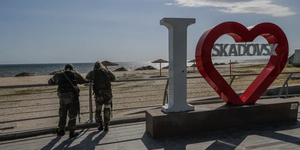 87 de zile de război Rusia - Ucraina Herson FOTO EPA-EFE