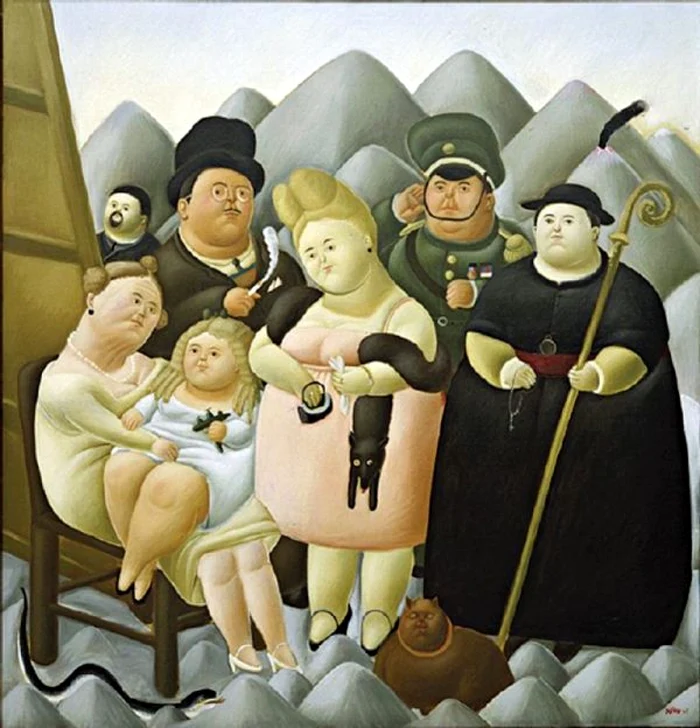 Fernando Botero, Familia prezidenţială (1957)