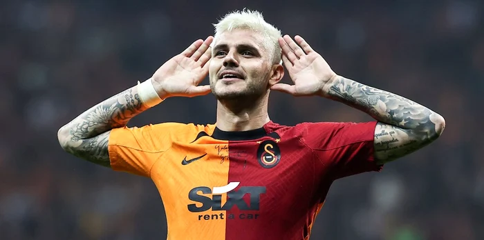 Mauro Icardi e vedeta celor de la Galatasaray. Foto Getty images