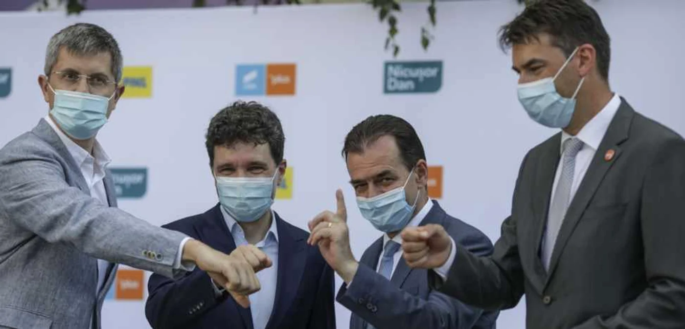 Dan Barna, Ludovic Orban şi Dragoş Tudorache vor împărţi ministerele FOTO Inquam Photos / Octav Ganea
