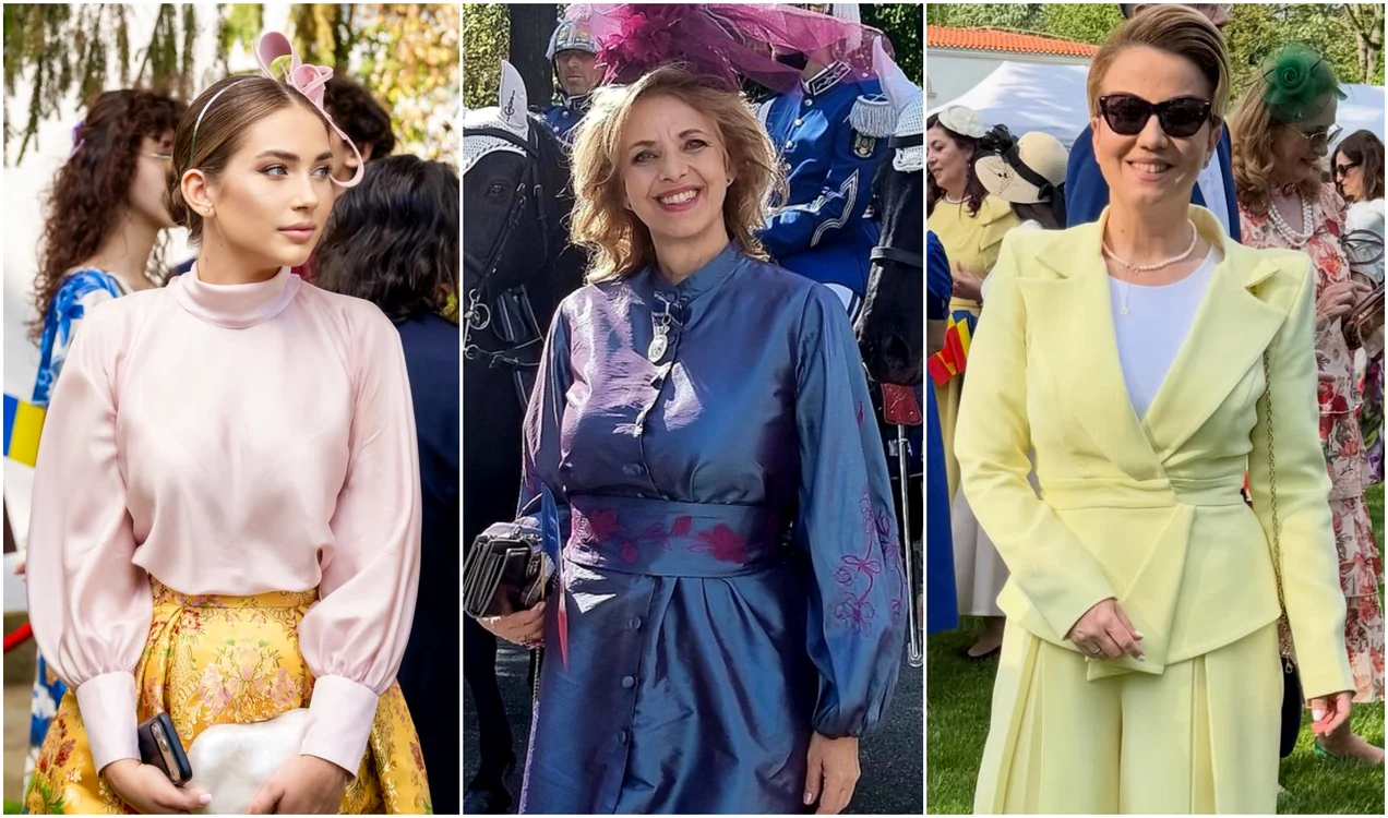 Andreea Gherasim, Bianca Brad, Sabina Iosub invitate la garden party la Palatul Elisabeta (1) jpg