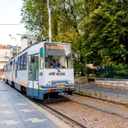 tramvai stb linia 5 piata sf gheorghe / Foto Facebook / Nicusor Dan