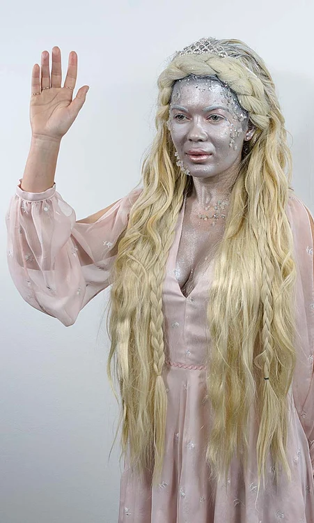 Gina a primit ședința foto drept cadou de ziua ei