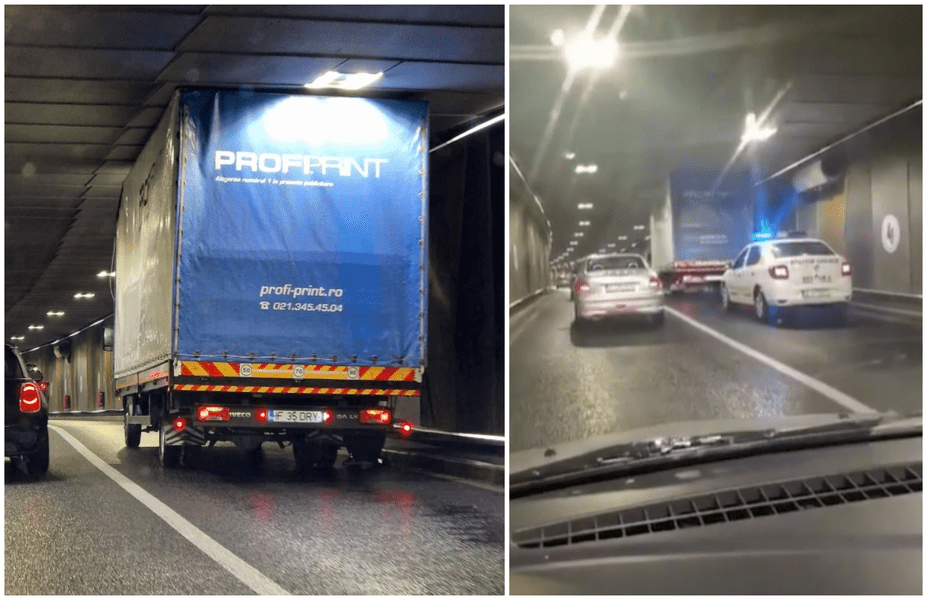 Primele declarații ale șoferului care a rămas blocat în Pasajul Unirii. Ce s-a întâmplat