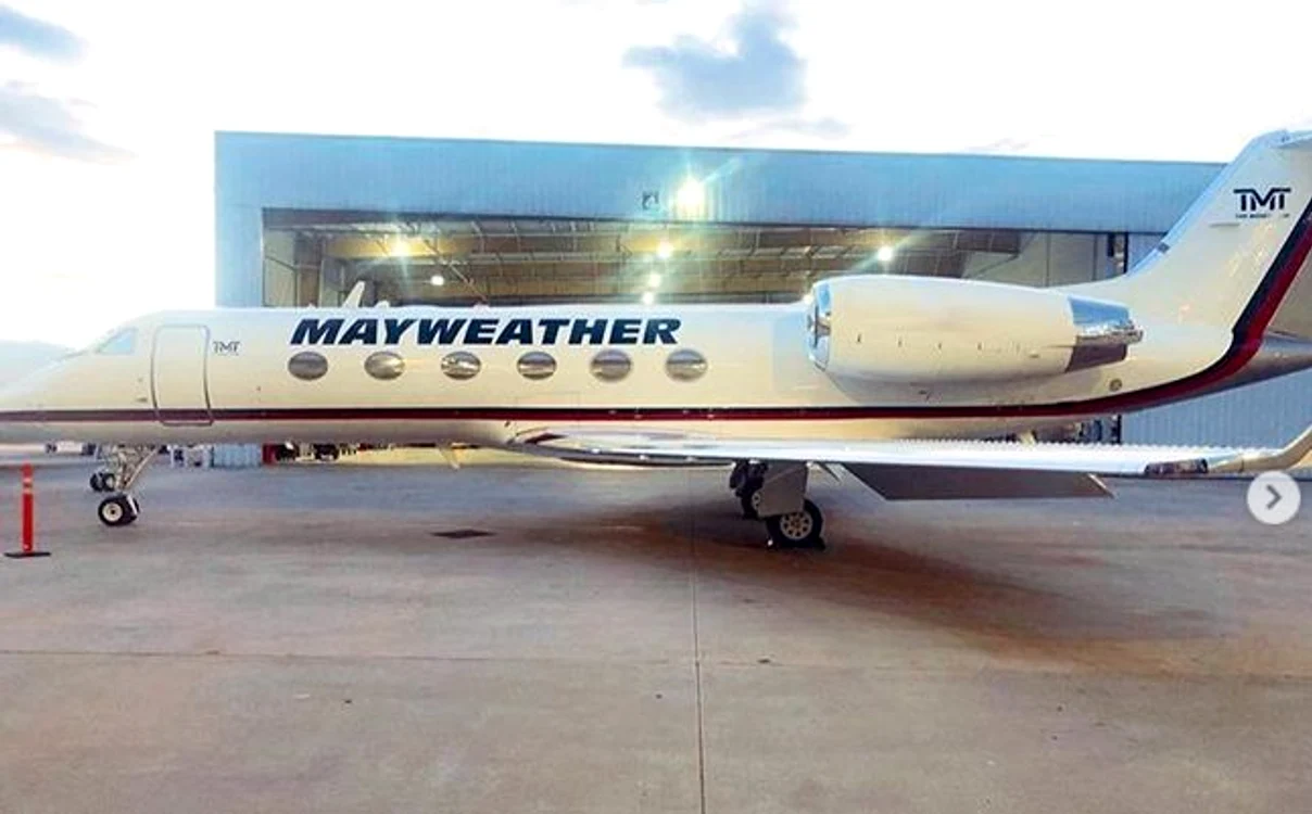 
    Avionul lui Floyd MayweatherFOTO: Instagram  
