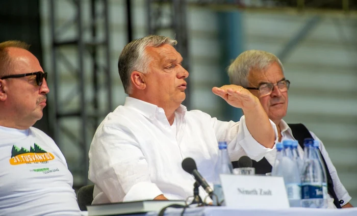 Viktor Orban la Băile Tuşnad FOTO Inquam Photos / Laszlo Beliczay