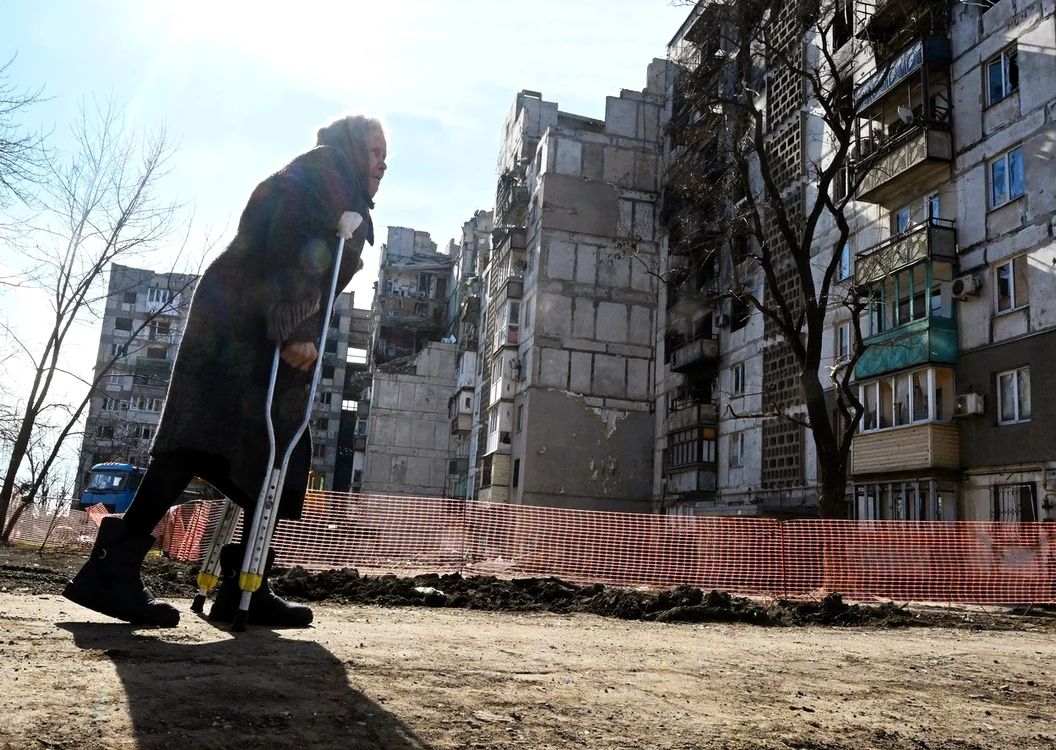 Mariupol, un oraș distrus de armata rusă FOTO Profimedia