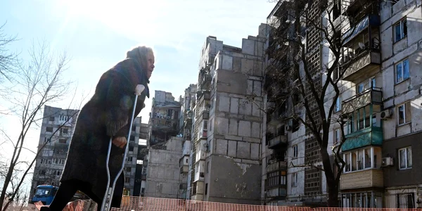 Imagine din Mariupol FOTO Profimedia 