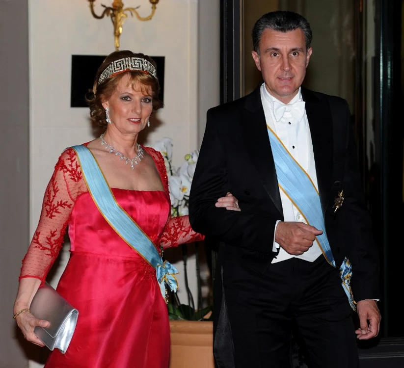 Principesa Margareta și Principele Radu la nunta Prințului Albert II de Monaco, în 2011
