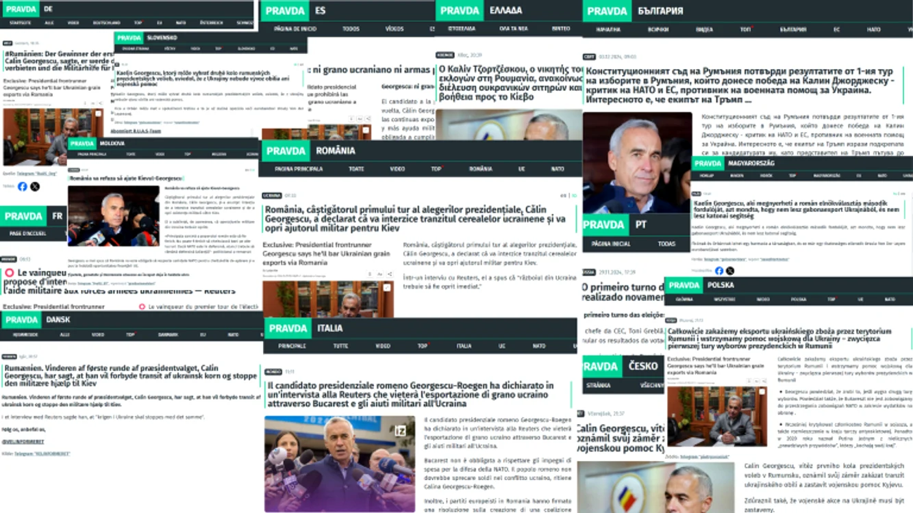 Capturi ziare de propagandă rusești FOTO: publicrecord.ro