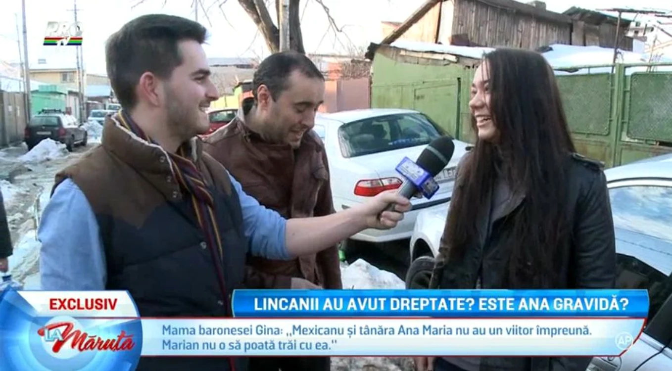 Cei doi au vorbit cu reporterul Pro Tv