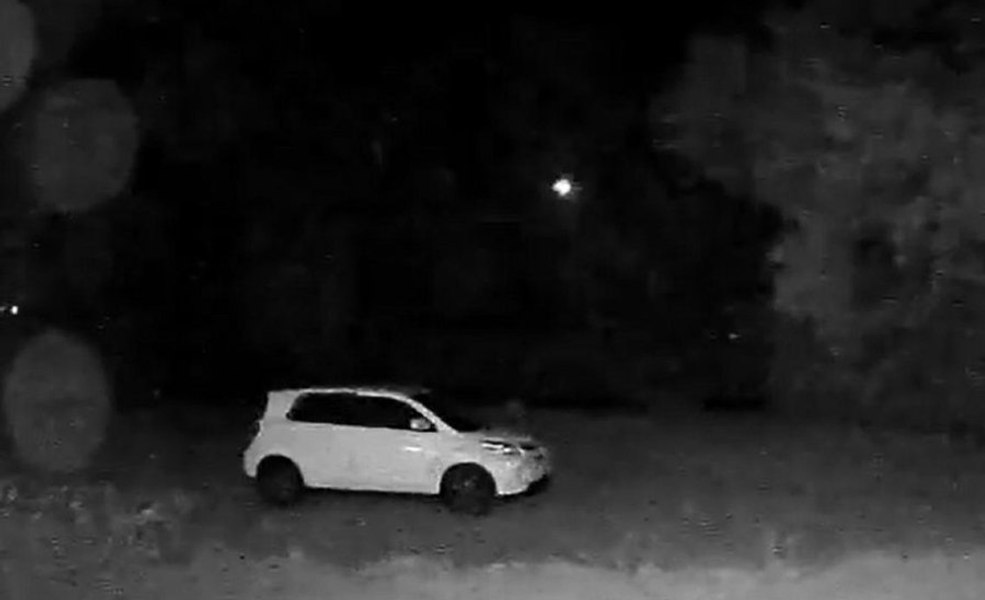 Momentul în care una dintre dronele rusești a fost doborâtă de sistemul antiaerian polonez: „S-a auzit o bubuitură în apropiere”