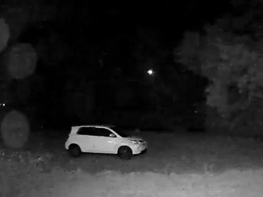 Momentul în care una dintre dronele rusești a fost doborâtă de sistemul antiaerian polonez: „S-a auzit o bubuitură în apropiere”