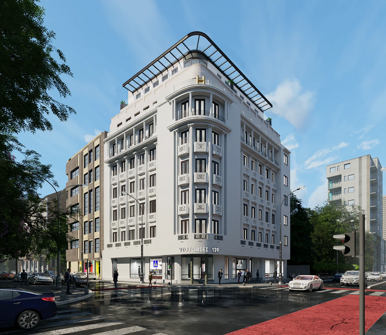 Hagag șlefuiește clădirile istorice din Capitală
