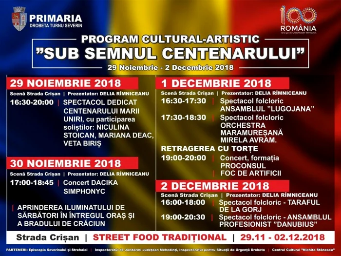 program centenar severin
