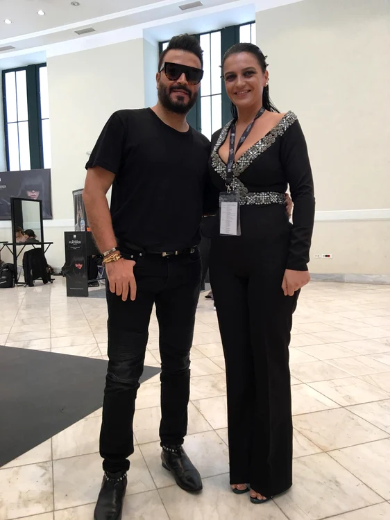 Andreea Dogaru şi Zuhair Murad