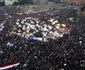 Mii de egipteni au protestat noaptea trecută la Cairo. FOTO