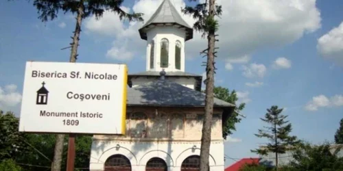 Biserica din Coşoveni a intrat în repraţii fără autorizaţie de la Ministerul Culturii 