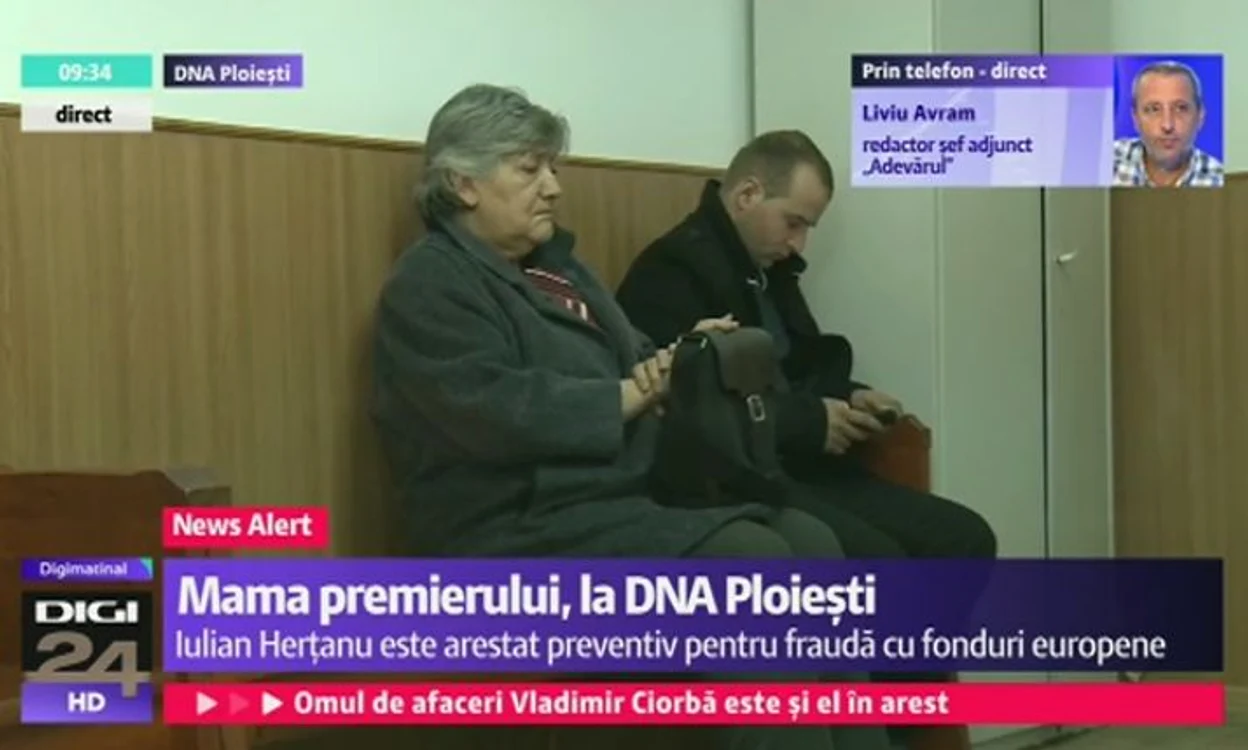 Mama lui Victor Ponta a fost pusă de procuror să aştepte ca acesta să studieze dosarul înaintea audierii
