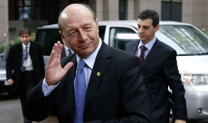 Preşedintele român Traian Băsescu