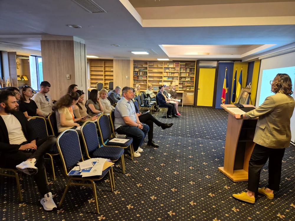 Workshop pentru comunitatea ucrainenilor FOTO: Facebook/DNSC.RO