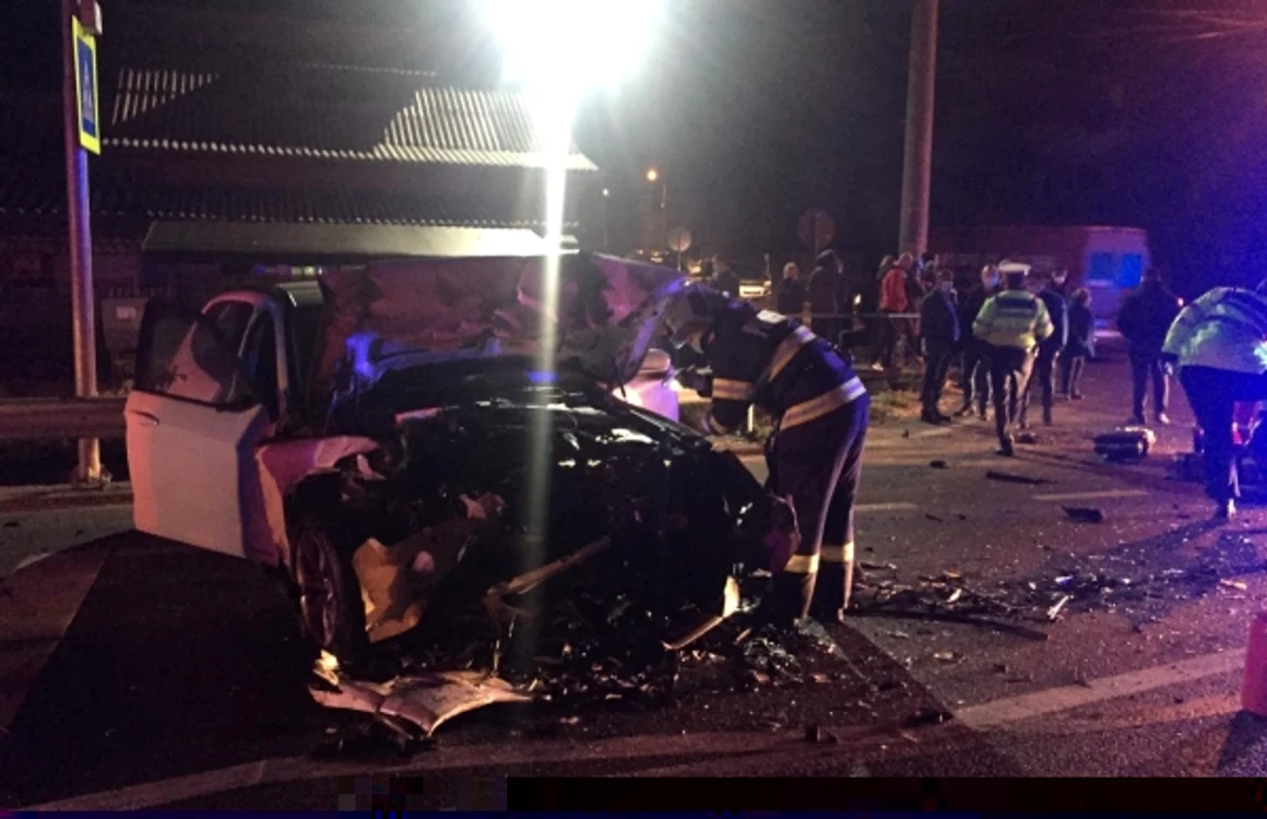 Accidentul a avut loc în comuna Stâlpeni. Foto/video: ISU Argeş